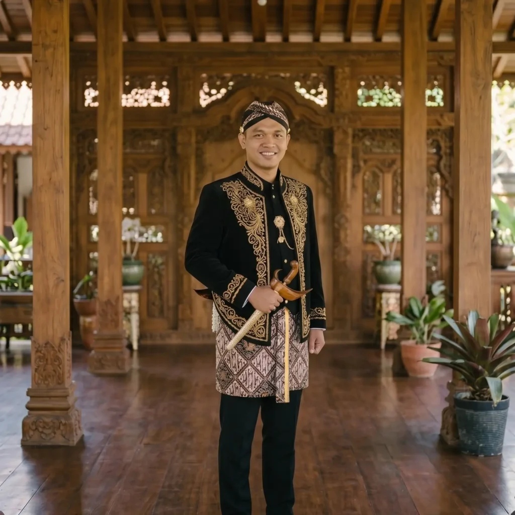 Pengantin Laki Jawa Joglo Graphicography.id Square
