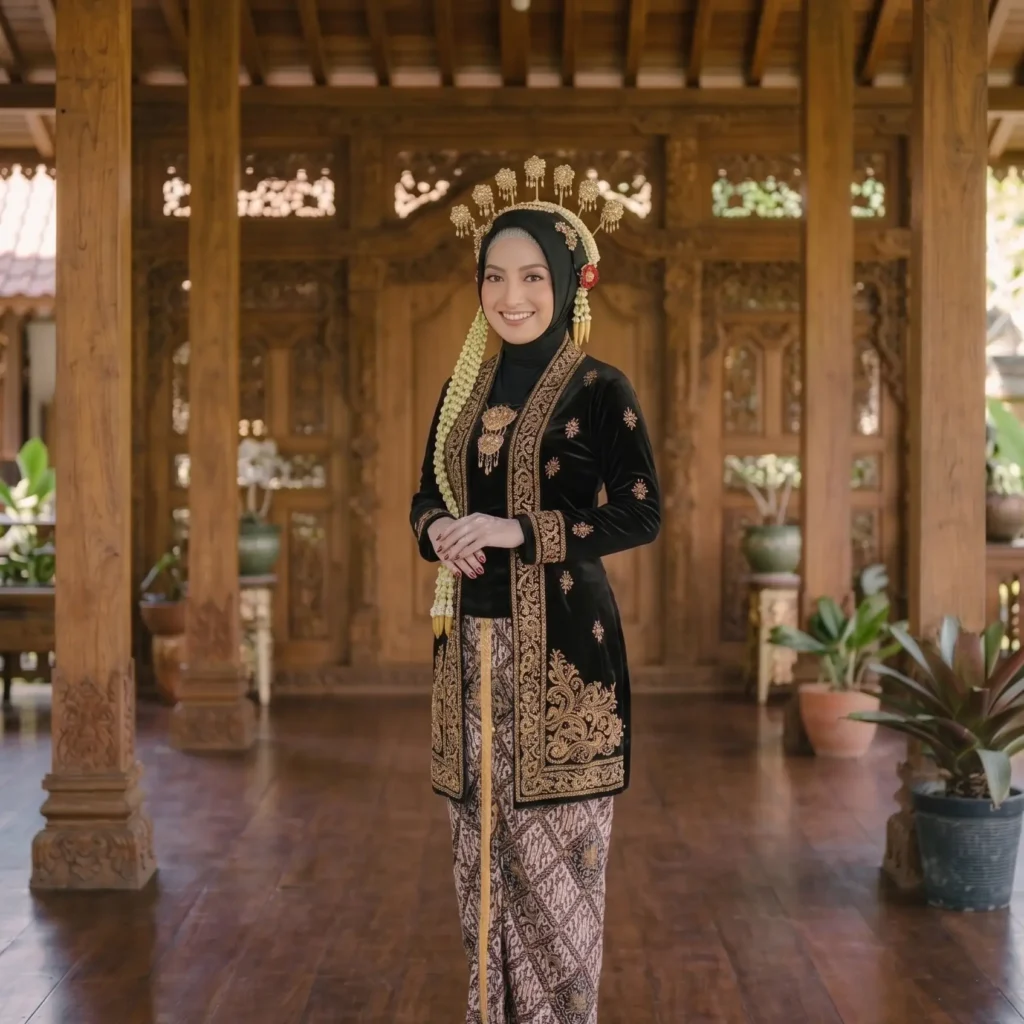Pengantin wanita Jawa Joglo Graphicography.id pose 2 square